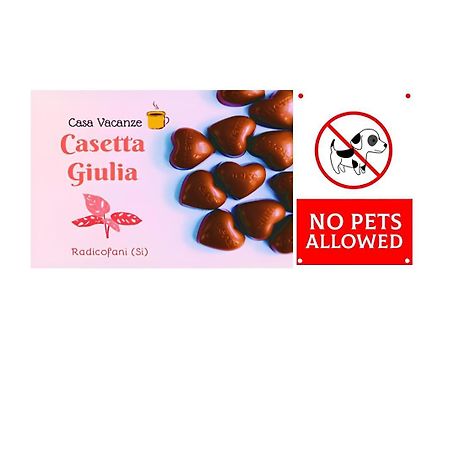 Casetta Giulia Radicofani Buitenkant foto